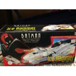 A VINTAGE BATMAN ICE HAMMER VEHICLE FROM THE ANIMATED SERIES BY KENNER