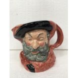 A VINTAGE ROYAL DOULTON CHARACTER JUG OF FALSTAFF D6287 - 16.5 CM IN HEIGHT