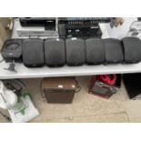 A SET OF 7 VISION SPEAKERS