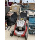 A COBRA DG450V PETROL LAWN MOWER WITH GRASS BOX