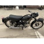 A 1953 AJS 350CC G3LS MOTORBIKE, IMMACULATE CONDITION IN FULL BELIEVED IN RUNNING ORDER AND READY TO