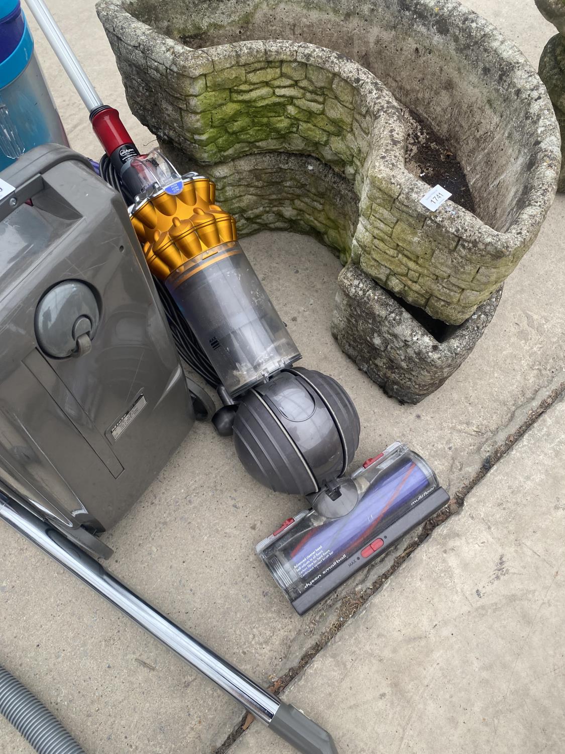 THREE VACUUM CLEANERS TO INCLUDE TWO DYSON AND A KIELE - Image 3 of 5