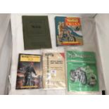 A SELECTION OF VINTAGE NORTON MOTORCYCLE PUBLICATIONS