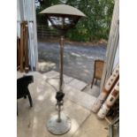 A TALL ELECTRIC PATIO HEATER