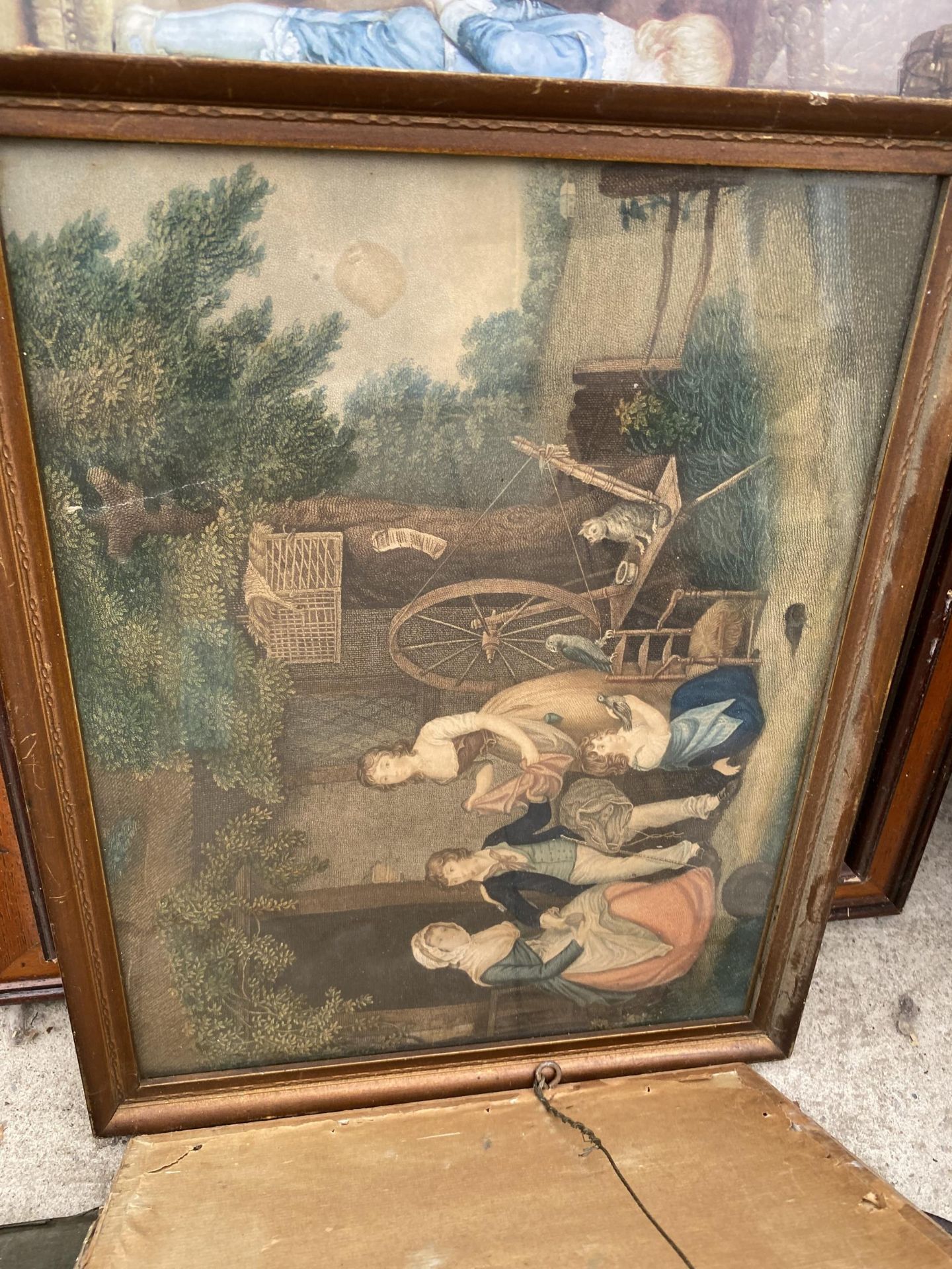 AN ASSORTMENT OF VINTAGE FRAMED PRINTS AND PICTURES - Image 11 of 12