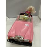 A ZIMA BARBIE CAR AND BARBIE