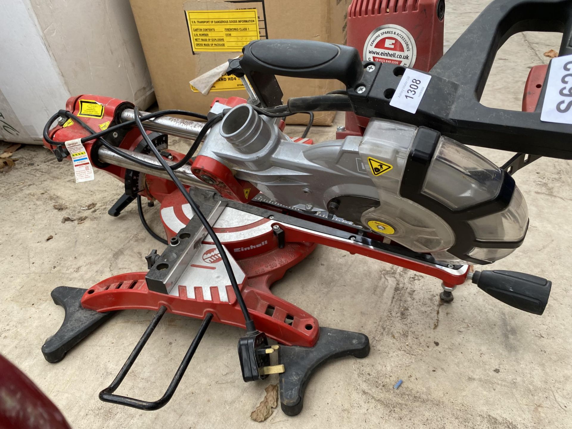 AN EINHILL ELECTRIC MITRE SAW - Image 2 of 3