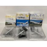 DRAGON WINGS 1/400 PREMIER COLLECTION AEROPLANES TO INCLUDE B767-424 CONTINENTAL AIRLINES NO. 55211,
