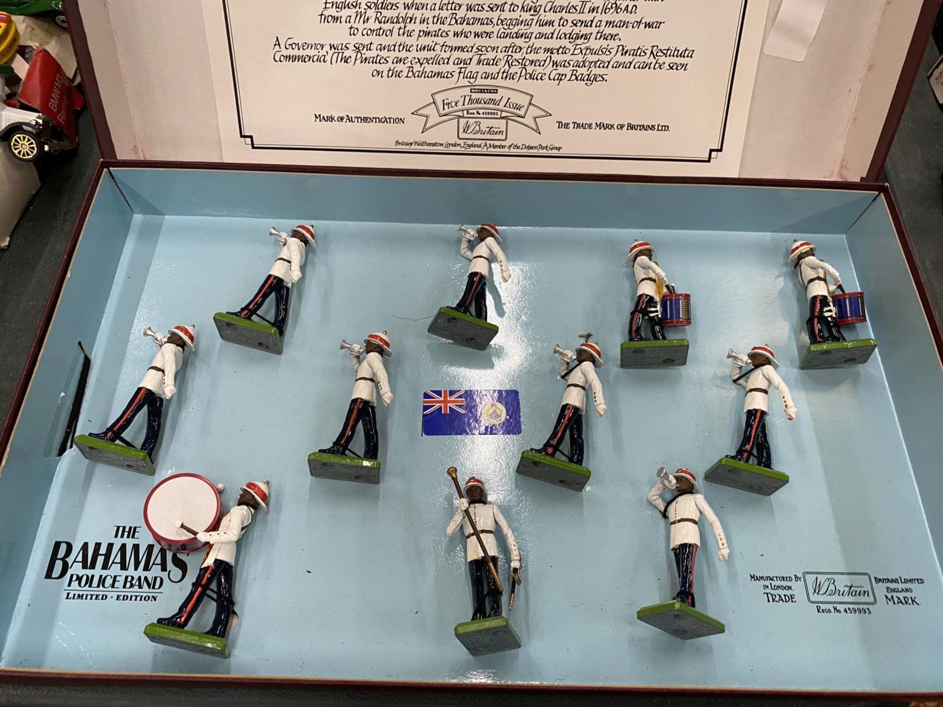 A BOXED BRITAINS 1987 NO 2186 OF 5000 LIMITED EDITION SET OF THE BAHAMAS POLICE BAND - Image 5 of 6
