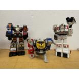 THREE VINTAGE 1990'S POWER RANGERS TRANSFORMERS ALL PROCEEDS FROM THIS LOT ARE BEING KINDLY