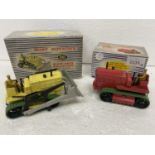 TWO DINKY SUPERTOYS IN ORIGINAL BOXES TO INCLUDE BLAW KNOX HEAVY TRACTOR NO. 963 AND BLAW KNOX