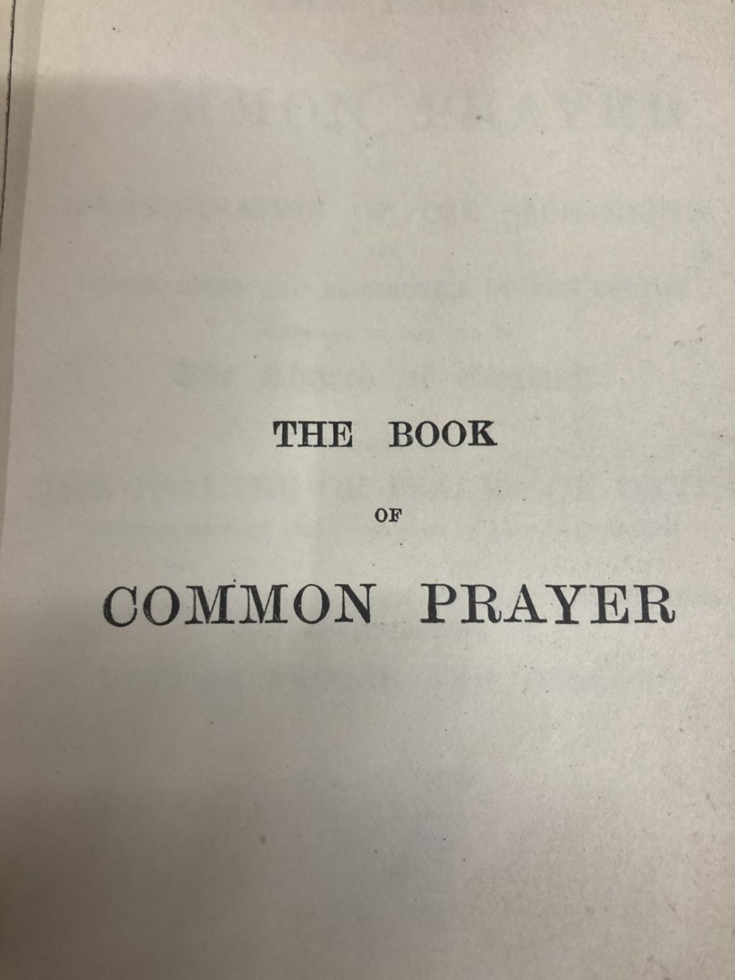 FOUR VINTAGE RELIGIOUS BOOKS TO INCLUDE - PEEP OF DAY 1857, COMMON BOOK OF PRAYER 1900, COMMON - Image 4 of 7