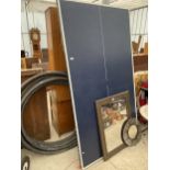 TWO DECORATIVE FRAMED MIRRORS