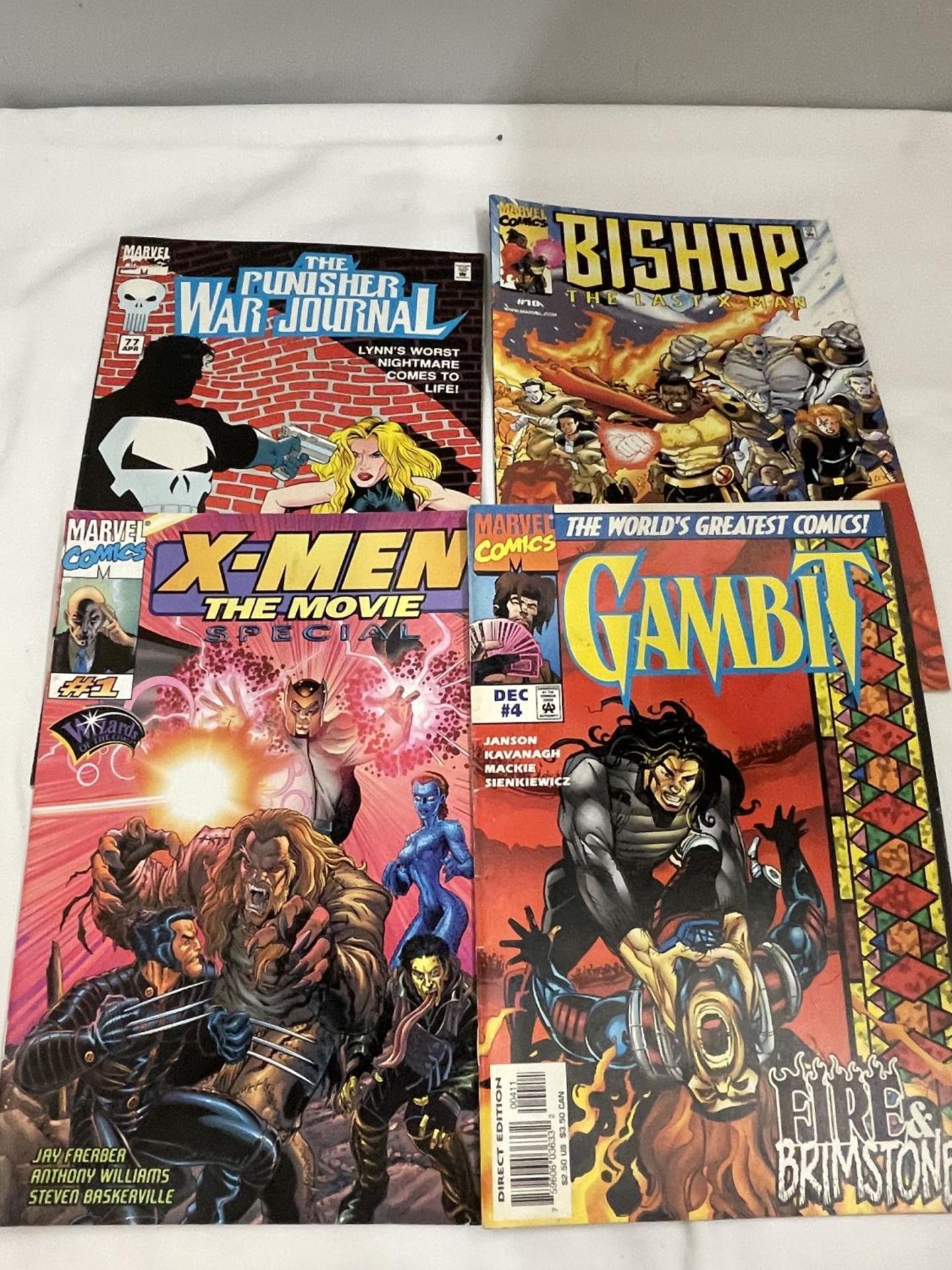 EIGHT 1990'S MARVEL COMICS WOLVERINE, PUNISTER, GAMBIT ETC - Image 3 of 3