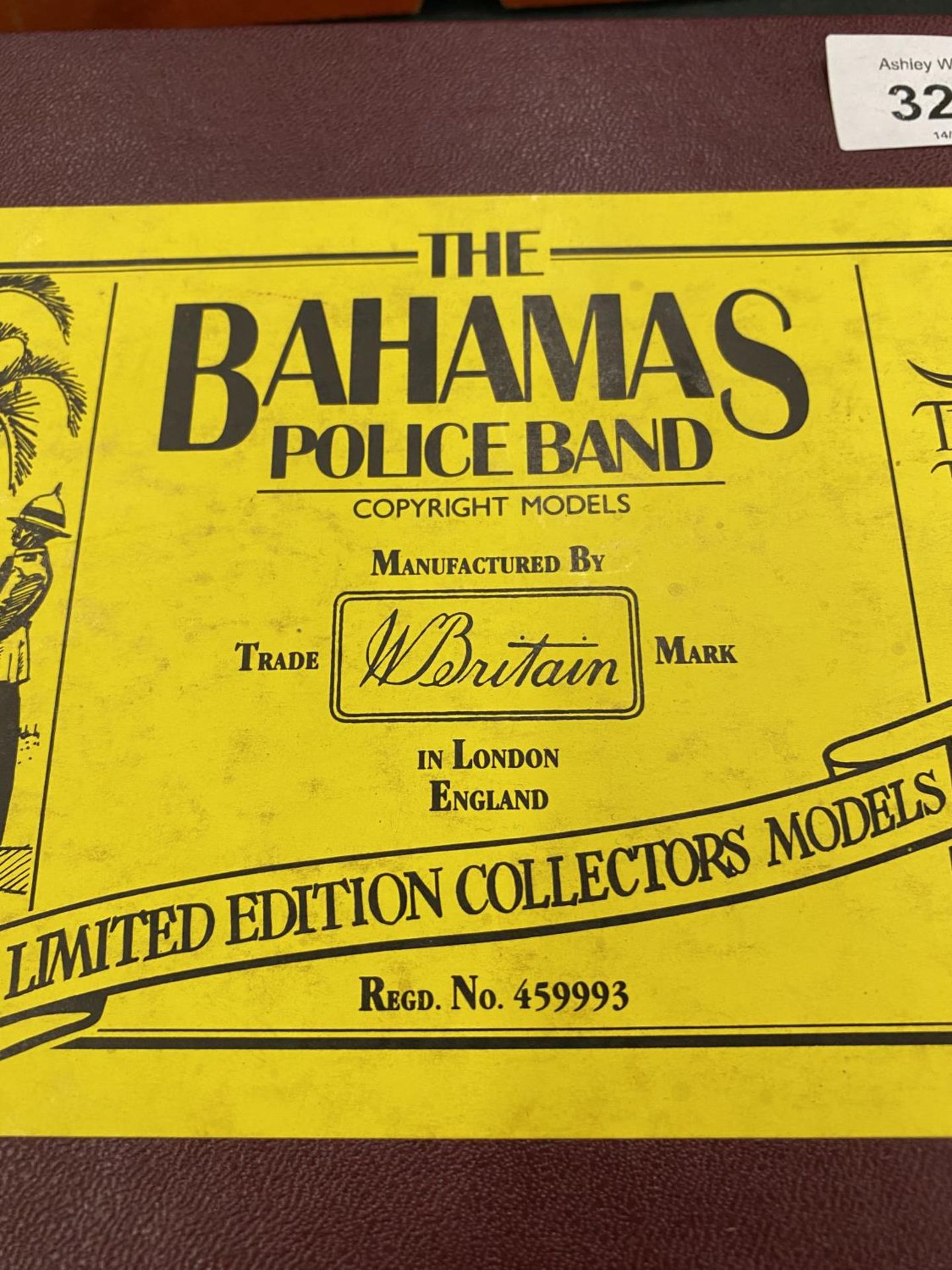 A BOXED BRITAINS 1987 NO 2186 OF 5000 LIMITED EDITION SET OF THE BAHAMAS POLICE BAND - Image 3 of 6