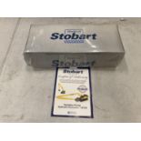AN UNOPENED AND BOXED ATLAS EDITIONS WORLD OF STBART KOMATSU PC340 HYDRAULIC EXCAVATOR WITH