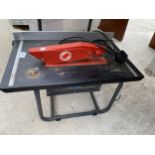 AN ELECTRIC TABLE SAW