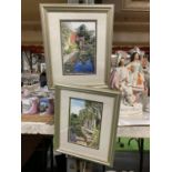 TWO PHOTOGRAPHIC PRINTS FROM THE ROYAL BOTANIC GARDEN, EDINBURGH TO INCLUDE 'LILY POND' AND '