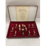 A BOXED BRITIANS SEAFORTH HIGHLANDERS THE ROSS-SHIRE BUFFS DUKE OF ALBANY'S ELEVEN PIECE MODEL