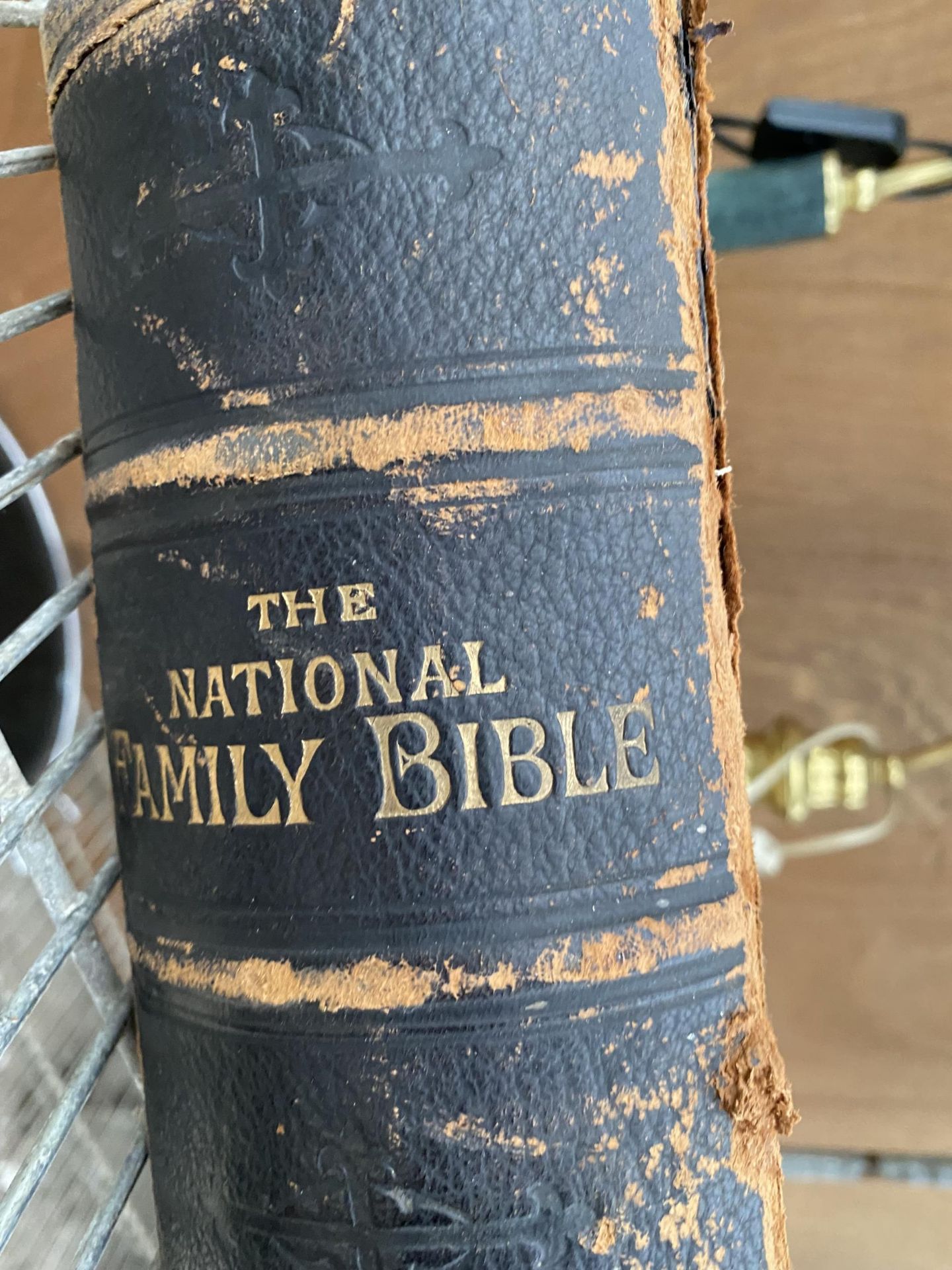 A LEATHER BOUND NATIONAL HOLY BIBLE - Image 2 of 12