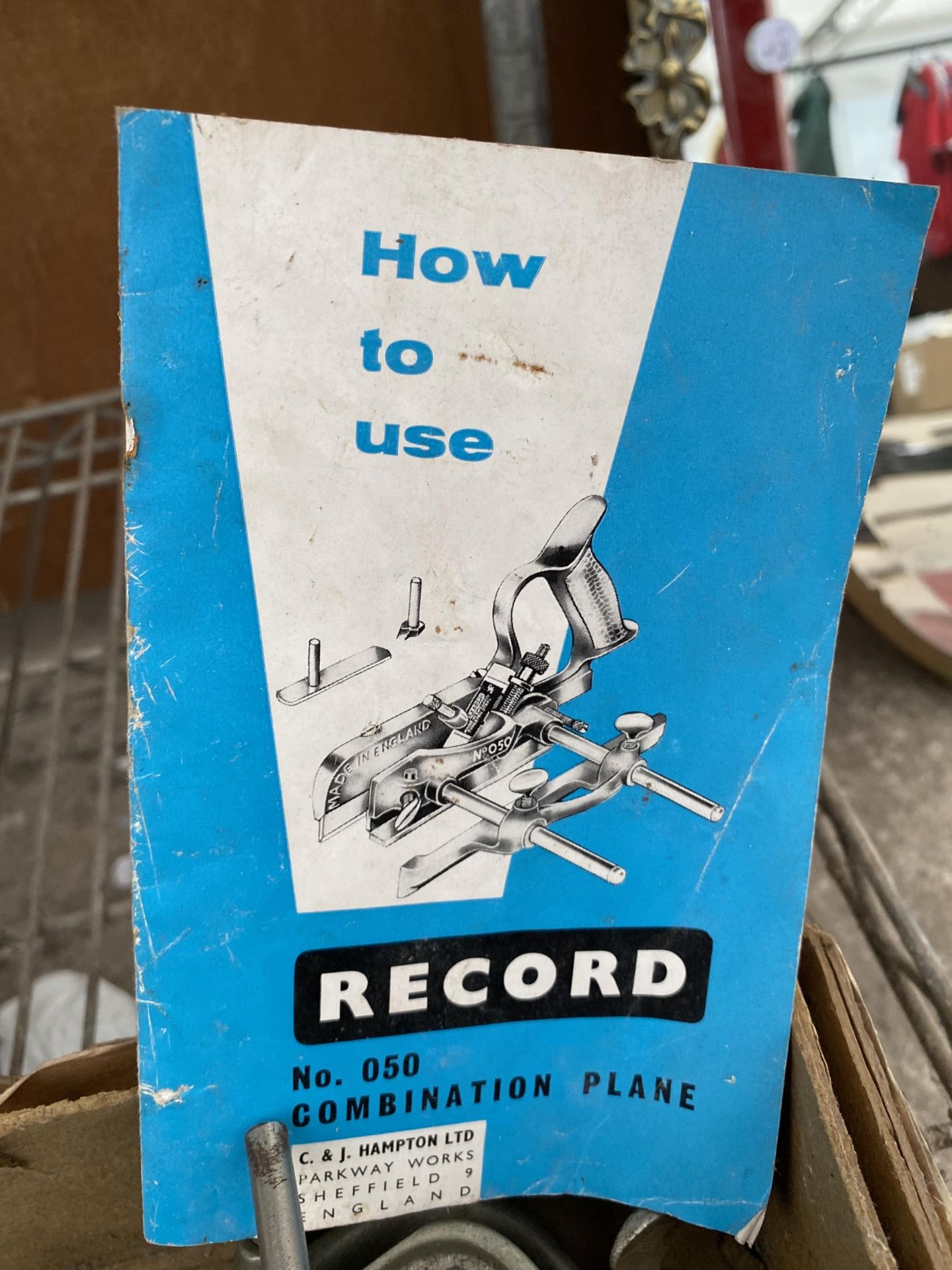 A RECORD N0.050 COMBINATION PLANE - Image 2 of 3