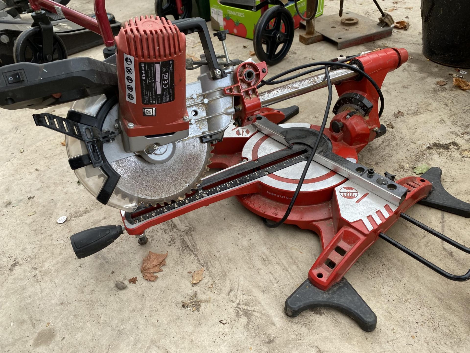 AN EINHILL ELECTRIC MITRE SAW - Image 3 of 3