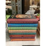 A COLLECTION OF EIGHT FIRST EDITION LEMONY SNICKET NOVELS IN GOOD CONDITION