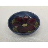 A MOORCROFT CLEMATIS BOWL