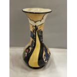 A LORNA BAILEY RARE MAYBANK TUBE AND LINED VASE