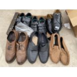 AN ASSORTMENT OF MENS SHOES