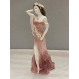 A LIMITED EDITION COALPORT FIGURE RUBY 2623/9500