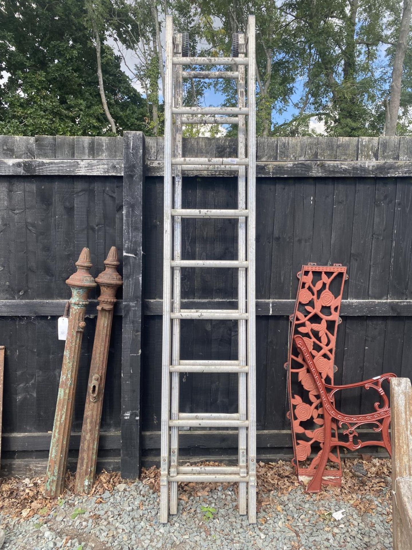 DOUBLE ALLOY LADDER
