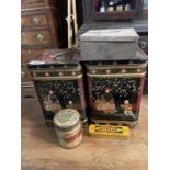 APPROX 5 ASSORTED TINS - INC FULLERS EARTH
