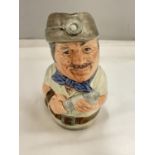 A ROYAL DOULTON DOULTONVILLE TOBY JUG MIKE MINERAL THE MINER D. 6741