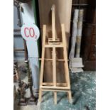 2 MODERN EASELS