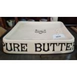 LATE 20C PURE BUTTER SLAB APPROX 32CM X 28CM