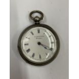 AN R HELLIWELL No.86013 MARKED FINE SILVER LADIES POCKET WATCH
