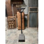 SET OF LATE VICTORIAN RESTORED SCALES APPROX 154CM HIGH