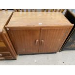 A MID 20TH CENTURY STORAGE CABINET, 31" WIDE