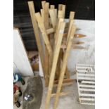 EIGHT 110CM WOODEN PLANT SUPPORTS