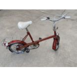 A VINTAGE LADIES BIKE