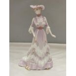 A LIMITED EDITION COALPORT FIGURE LADY EVELYN 81/12500