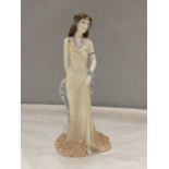 A LIMITED EDITION COALPORT FIGURE TOPAZ 1104/9500