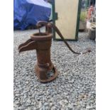 VICTORIAN CAST IRON PUMP APPROX 50CM HIGH