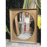 EARLY 19C GILT FRAMED MIRROR APPROX 88CM X 110CM