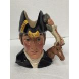 A ROYAL DOULTON TOBY JUG OF THE DUKE OF WELLINGTON