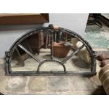 CAST IRON MIRROR APPROX 100CM X 60CM