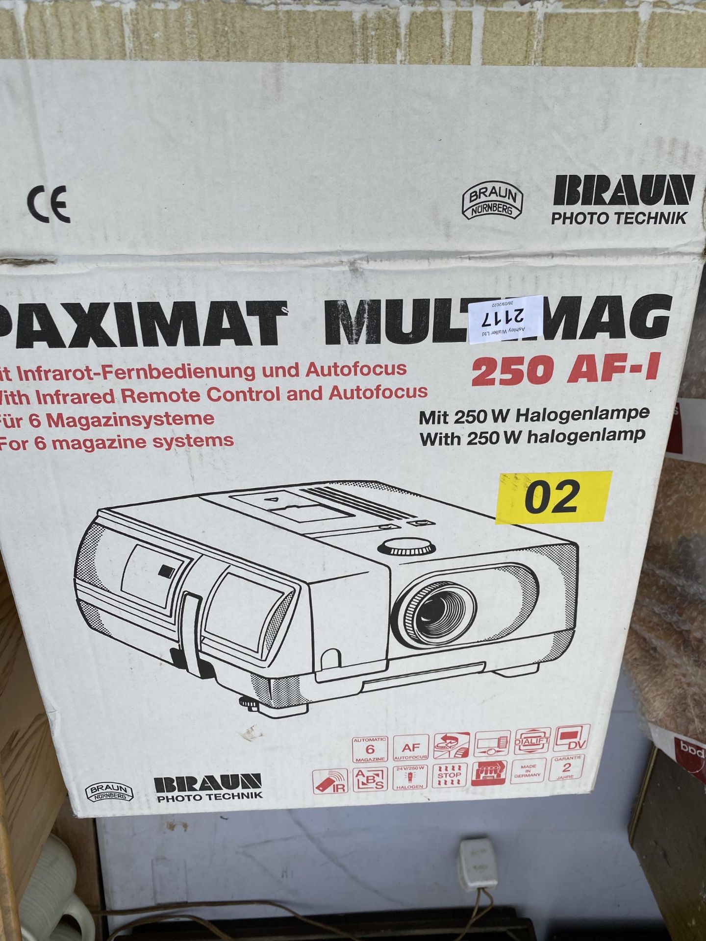 A PAXIMAT MULTIMAG PROJECTOR - Image 2 of 2