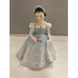 A ROYAL DOULTON FIGURE THE BRIDESMAID HN 2196