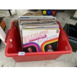 AN ASSORTMENT OF VINTAGE LP RECORDS